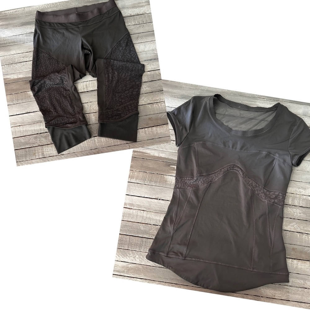 Stella McCartney by Adidas 2 piece bundle top/capri